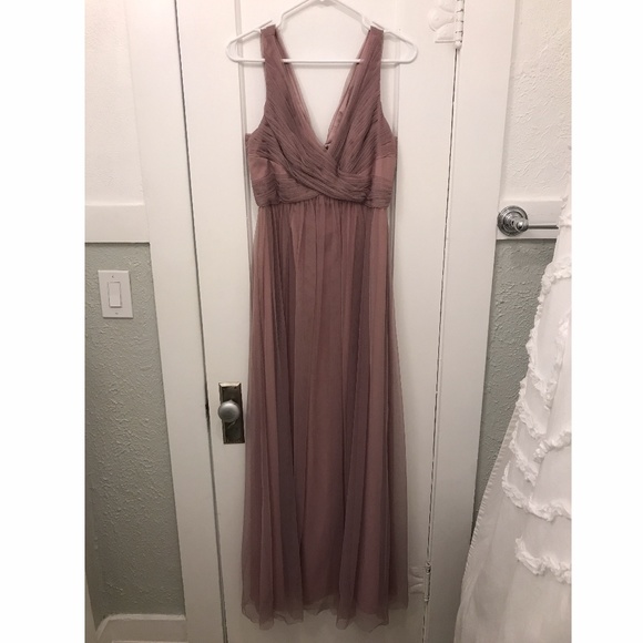 BHLDN Esme maxi dress in dusty rose - Picture 3 of 6
